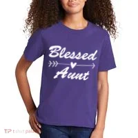 Blessed Aunt Arrow Kids T-Shirt thumb 2