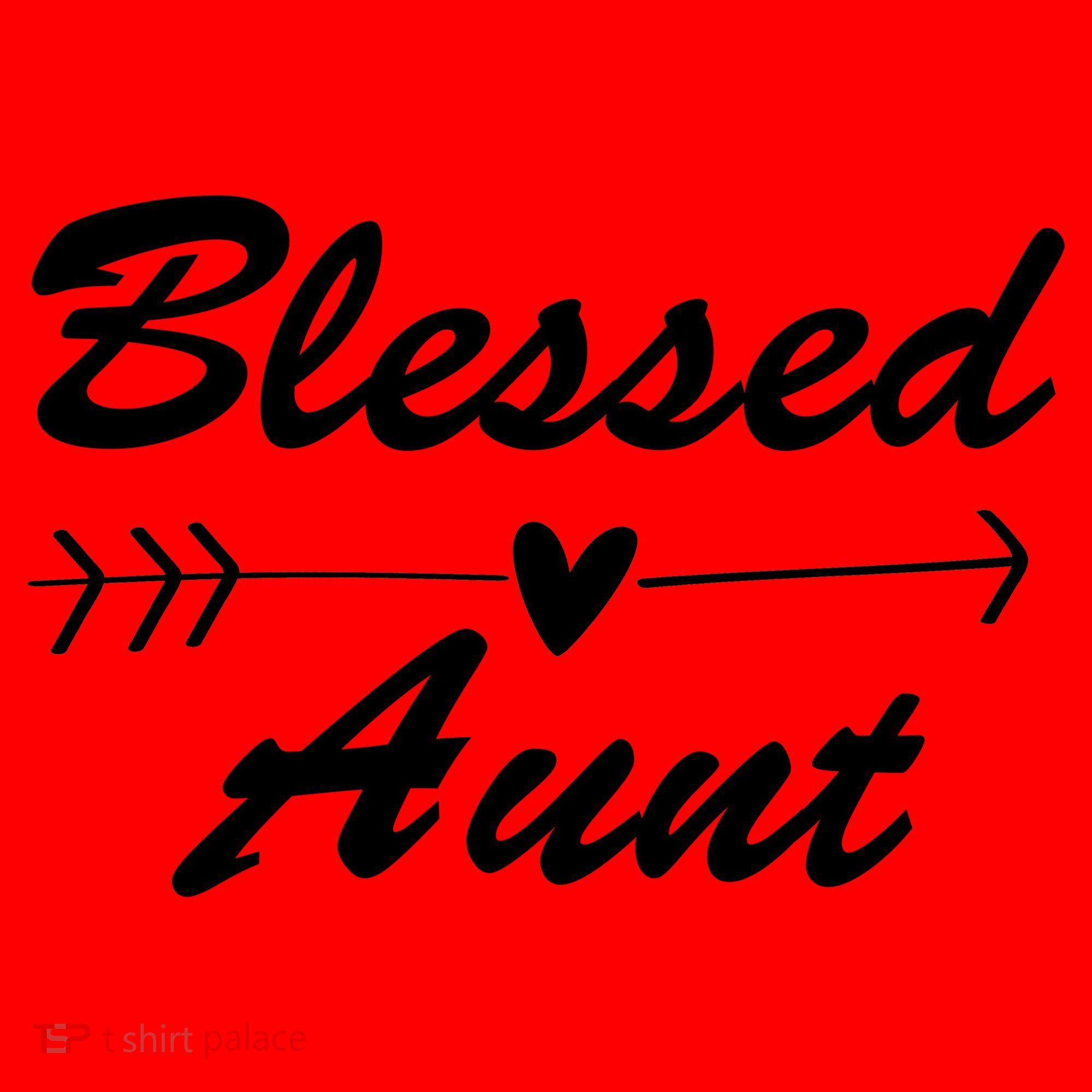Blessed Aunt Arrow Santa Hat