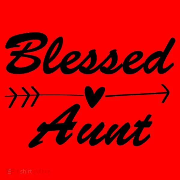 Blessed Aunt Arrow Santa Hat