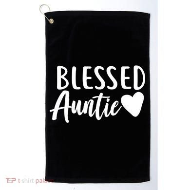 Blessed Auntie Golf Towel