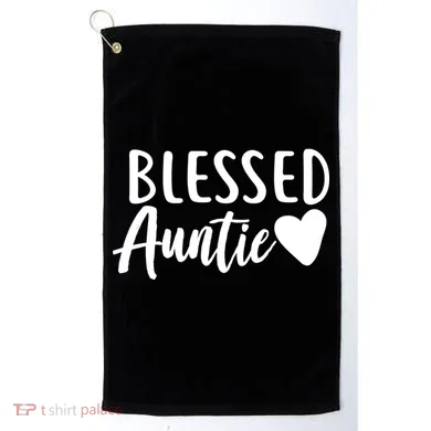 Blessed Auntie Golf Towel