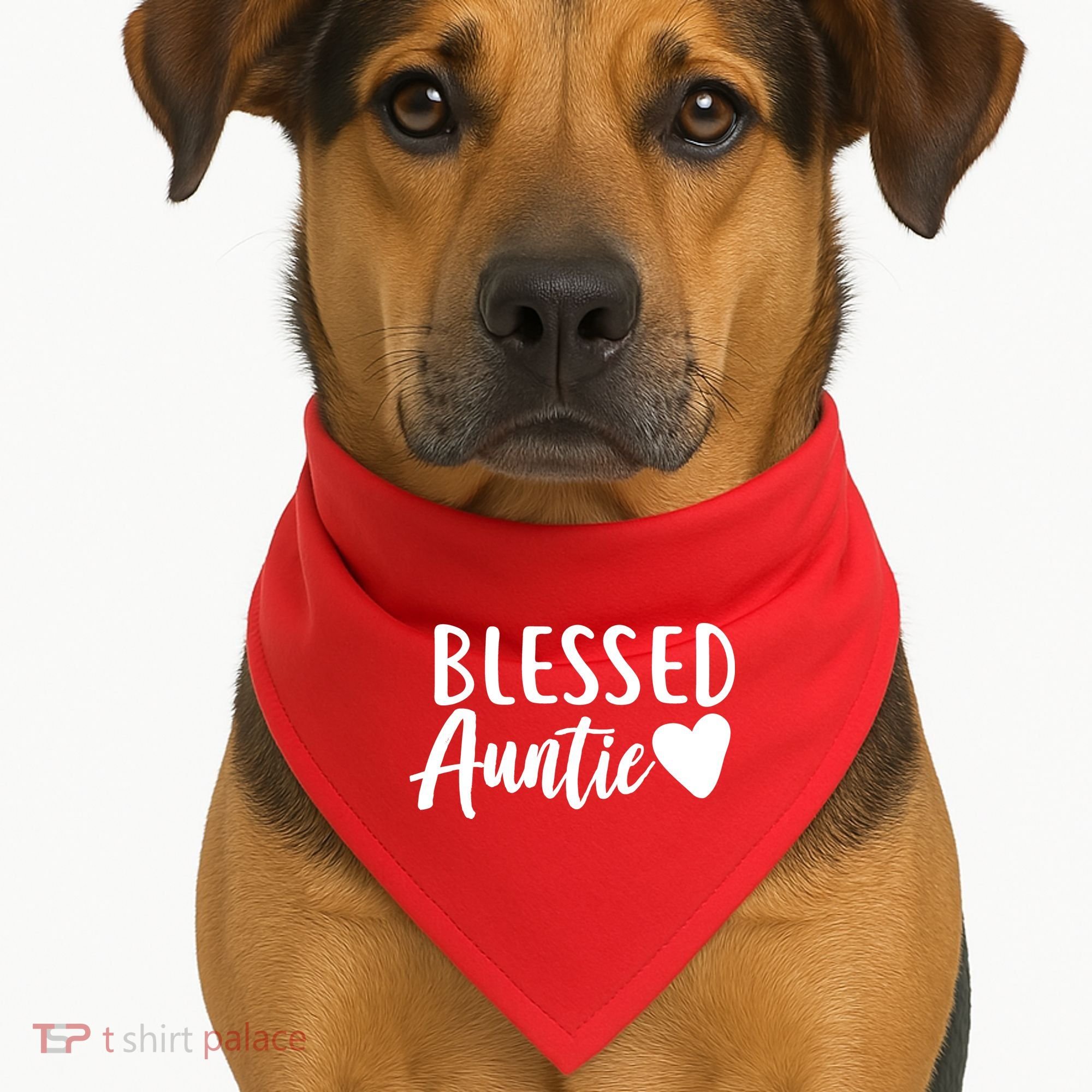 Blessed Auntie USA-Made Doggie Bandana