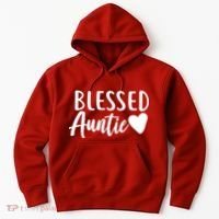Blessed Auntie Hoodie thumb 0