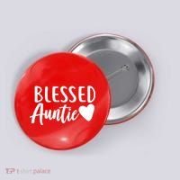 Blessed Auntie Button thumb 0