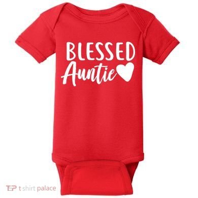 Blessed Auntie Baby Bodysuit