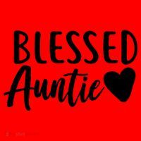 Blessed Auntie Santa Hat thumb 1