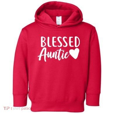Blessed Auntie Toddler Hoodie