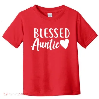 Blessed Auntie Toddler T-Shirt