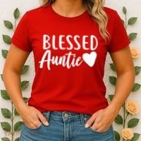 Blessed Auntie Women's T-Shirt thumb 2