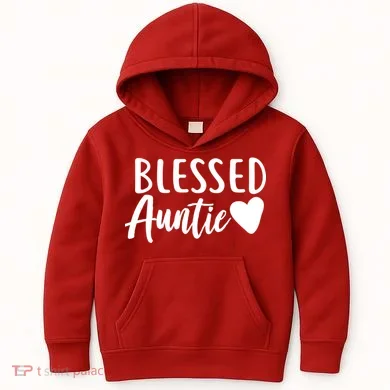 Blessed Auntie Kids Hoodie