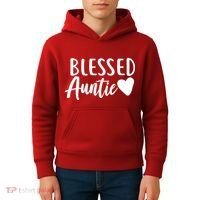 Blessed Auntie Kids Hoodie thumb 4