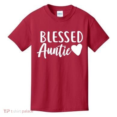 Blessed Auntie Kids T-Shirt