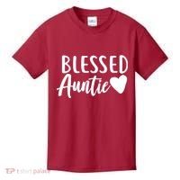 Blessed Auntie Kids T-Shirt thumb 0