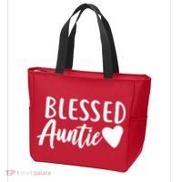 Blessed Auntie Tote Bag thumb 3