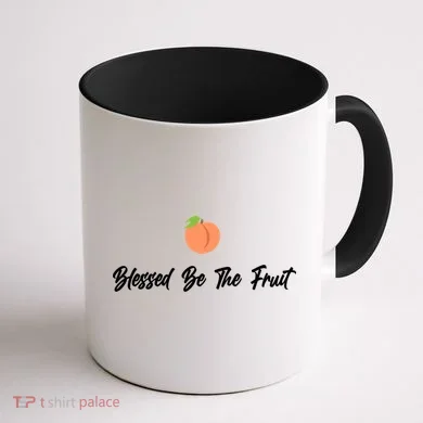 Blessed Be the Fruit Coffee Mug back