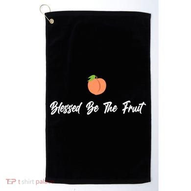 Blessed Be the Fruit Golf Towel