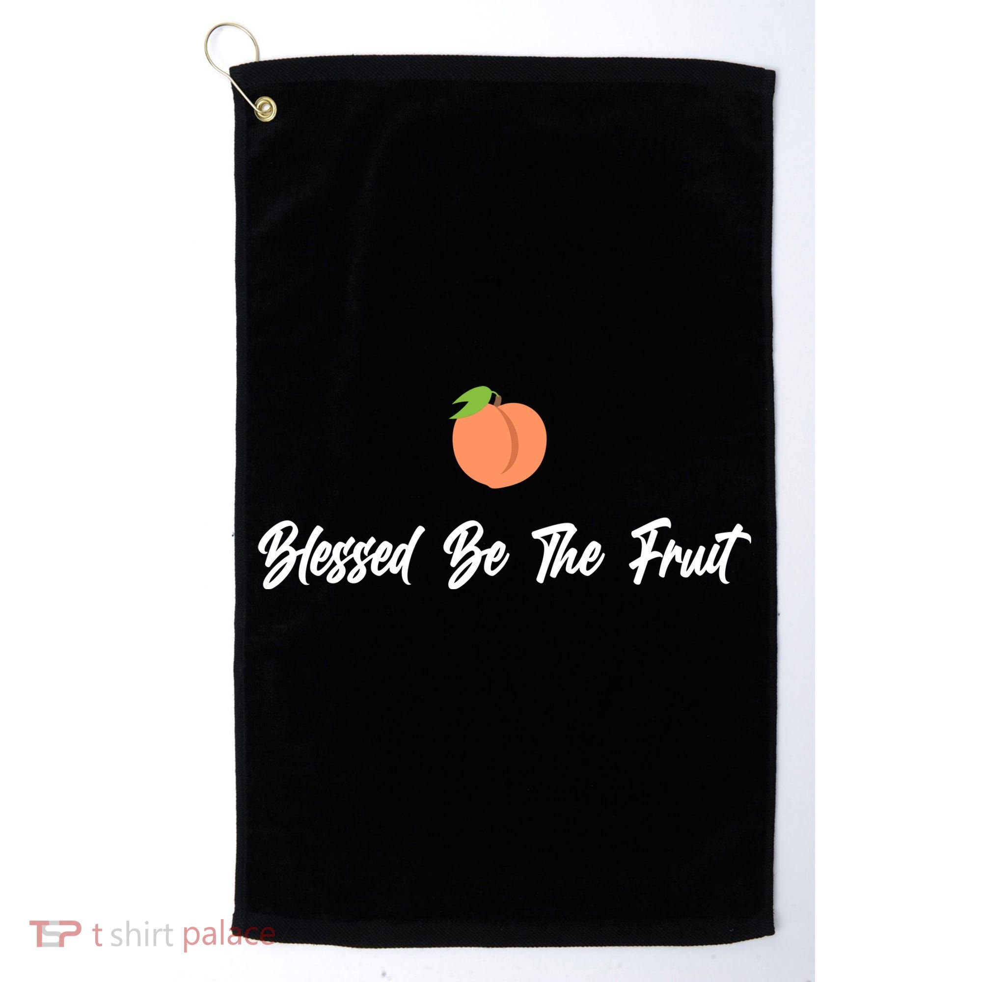 Blessed Be the Fruit Golf Towel