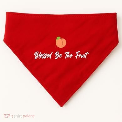 Blessed Be the Fruit USA-Made Doggie Bandana