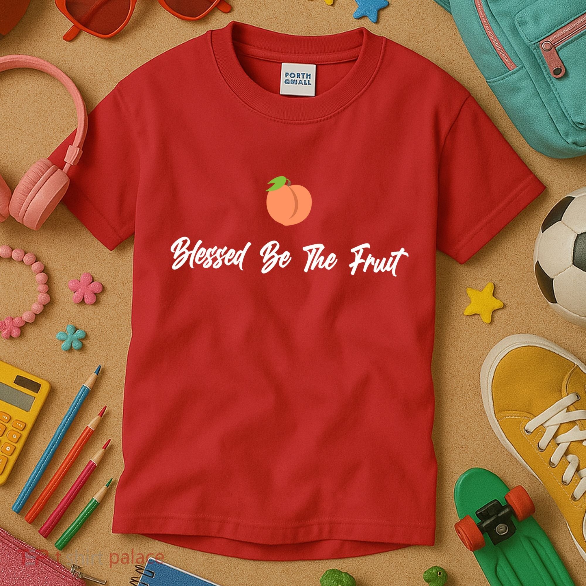 Blessed Be the Fruit Kids T-Shirt