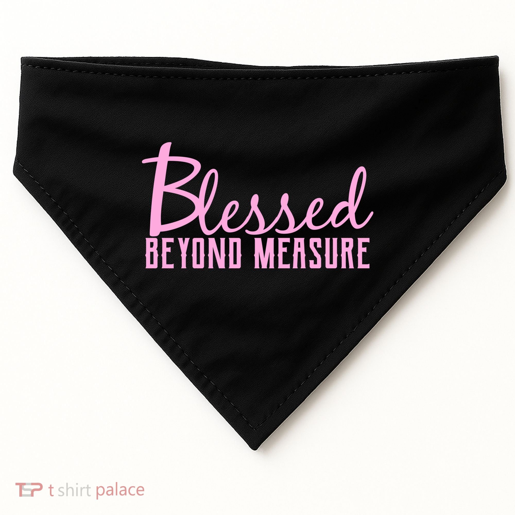 Blessed Beyond Measure USA-Made Doggie Bandana