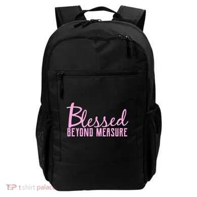Blessed Beyond Measure Backpack