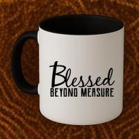 Blessed Beyond Measure Coffee Mug thumb 2