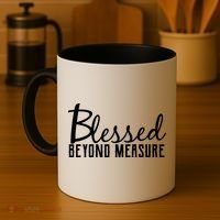 Blessed Beyond Measure Coffee Mug thumb 4