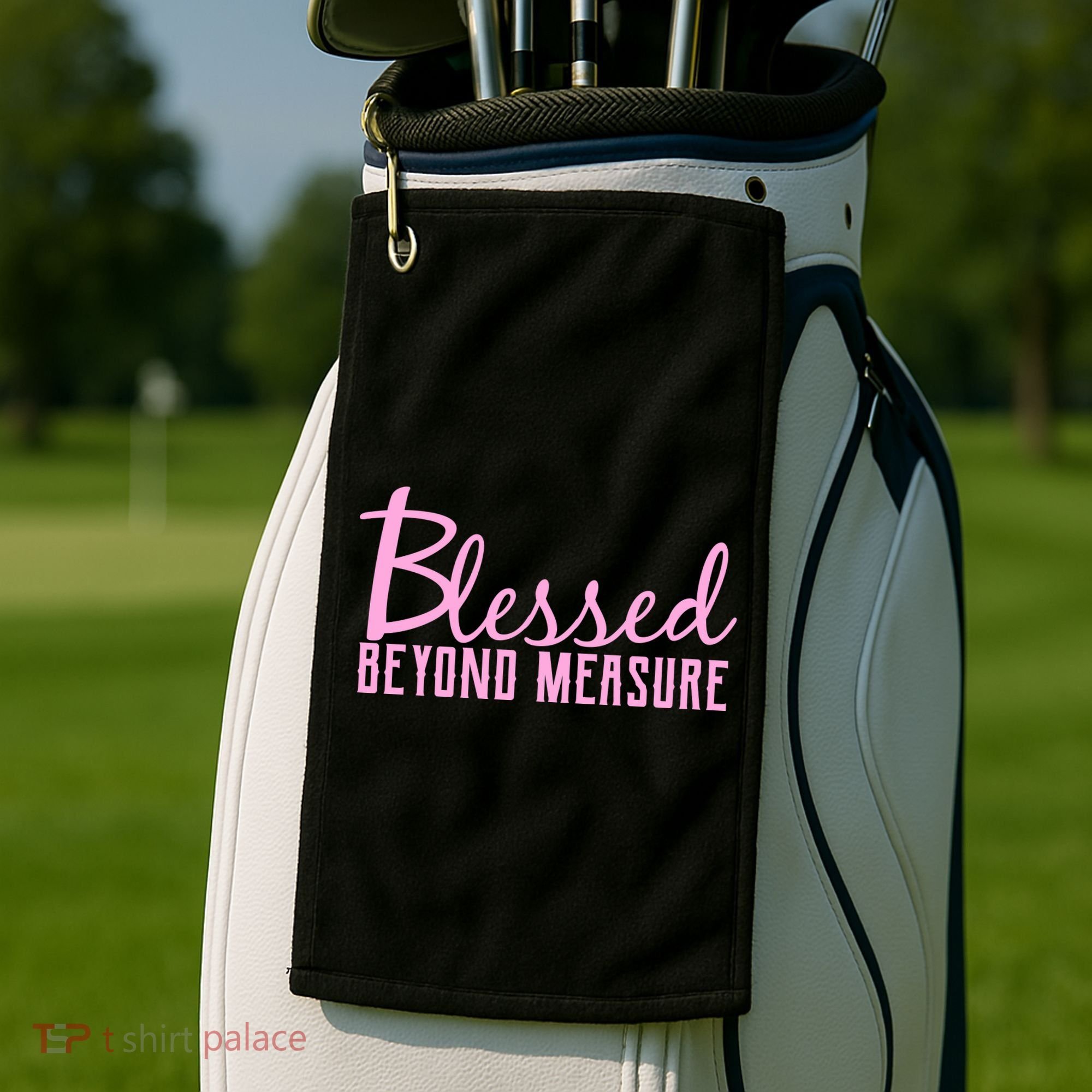 Blessed Beyond Measure Golf Towel