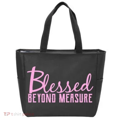 Blessed Beyond Measure Tote Bag