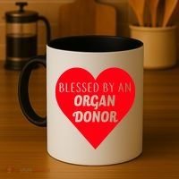 Blessed By An Organ Doner Coffee Mug thumb 4