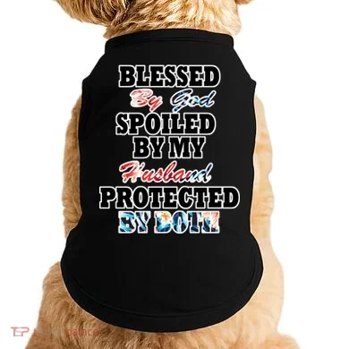 Blessed By God Doggie Tank
