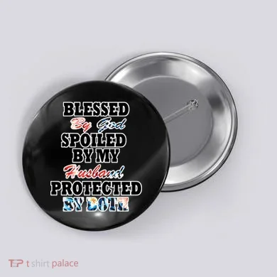 Blessed By God Button