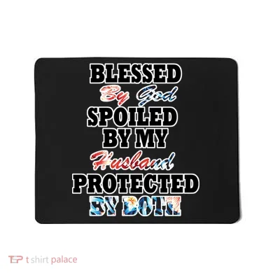 Blessed By God Mousepad