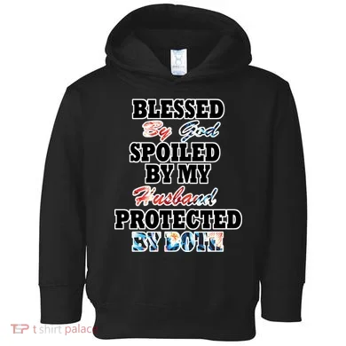 Blessed By God Toddler Hoodie