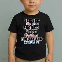 Blessed By God Toddler T-Shirt thumb 2