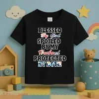 Blessed By God Toddler T-Shirt thumb 3