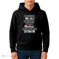 Blessed By God Kids Hoodie thumb 4