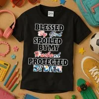 Blessed By God Kids T-Shirt thumb 3