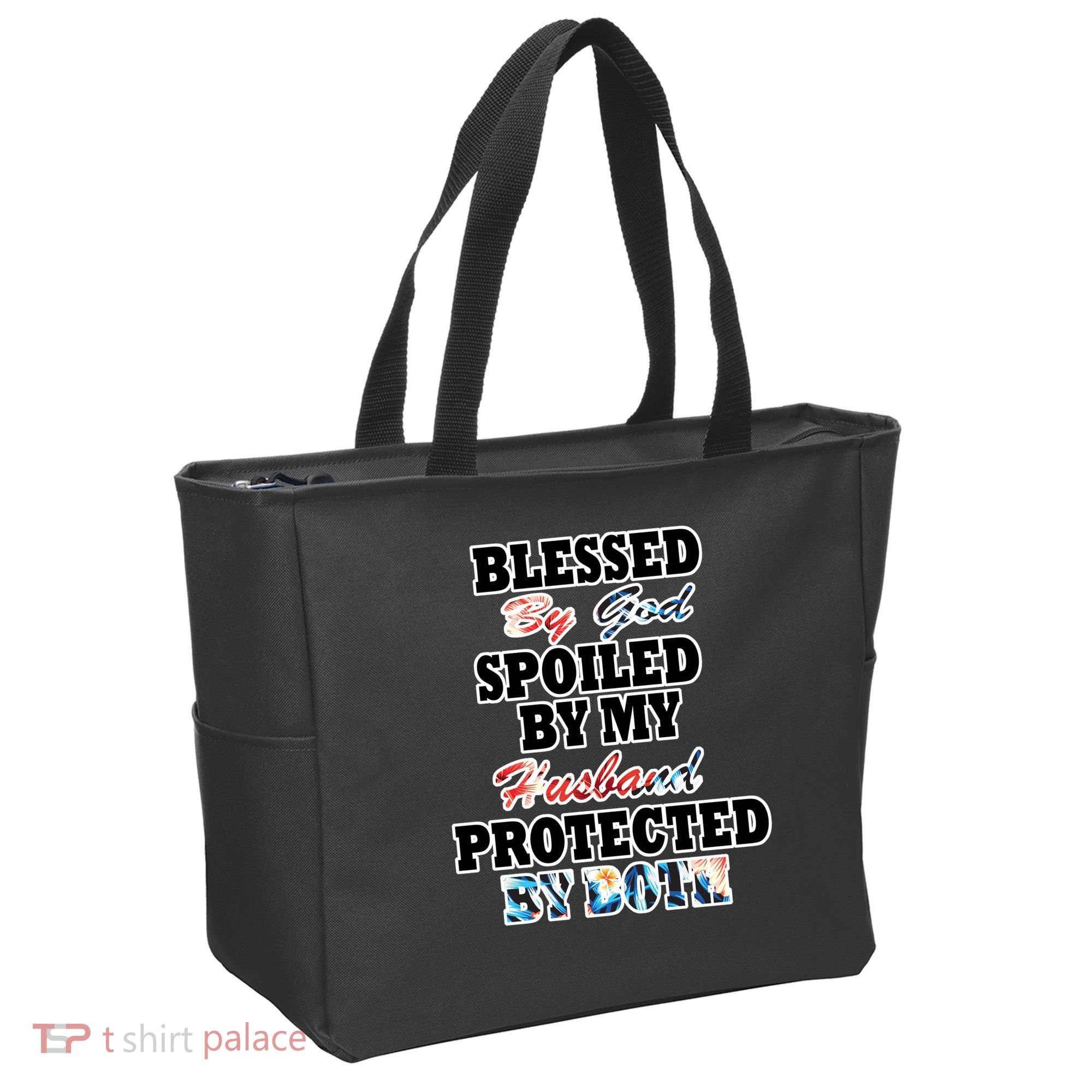 Blessed By God Tote Bag