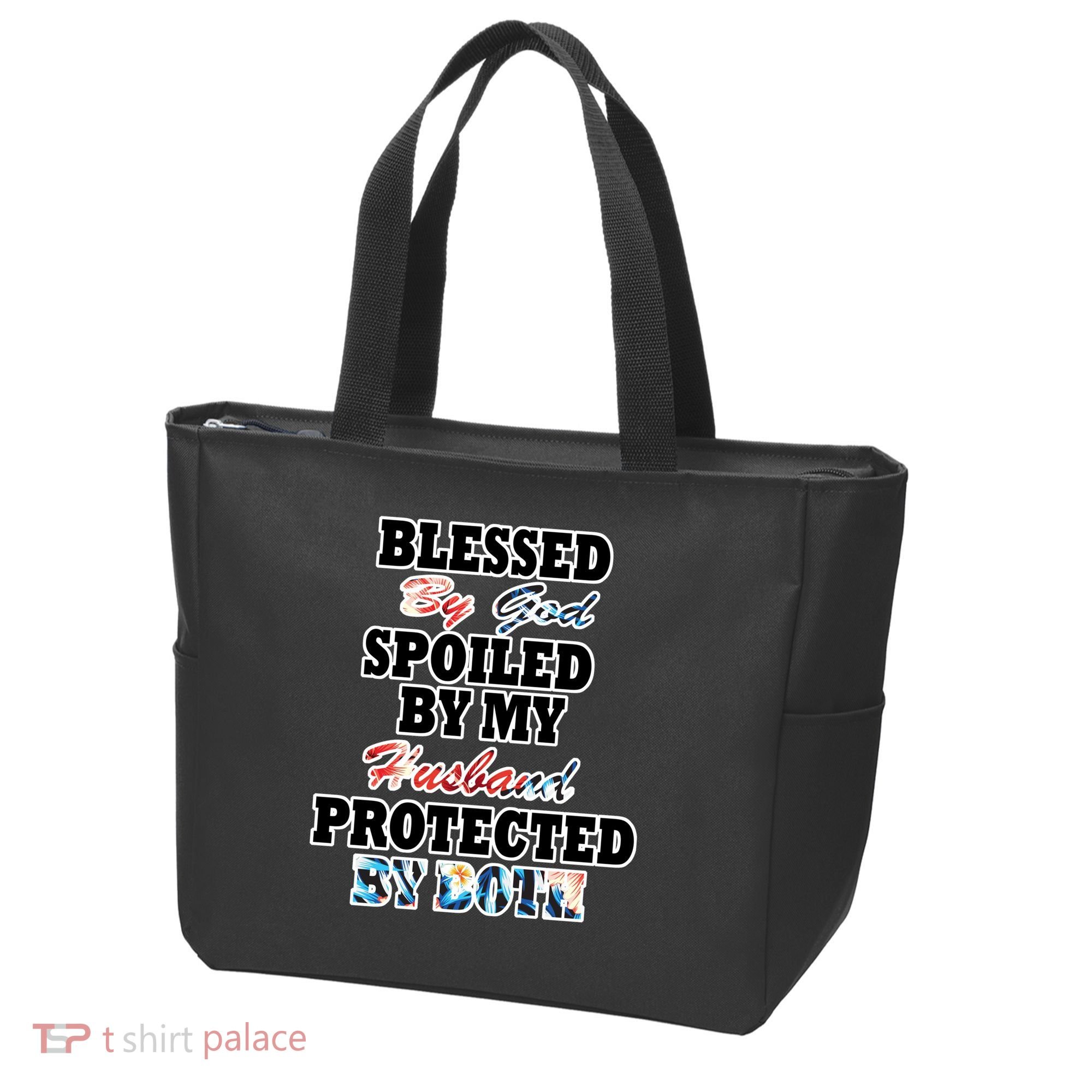 Blessed By God Tote Bag