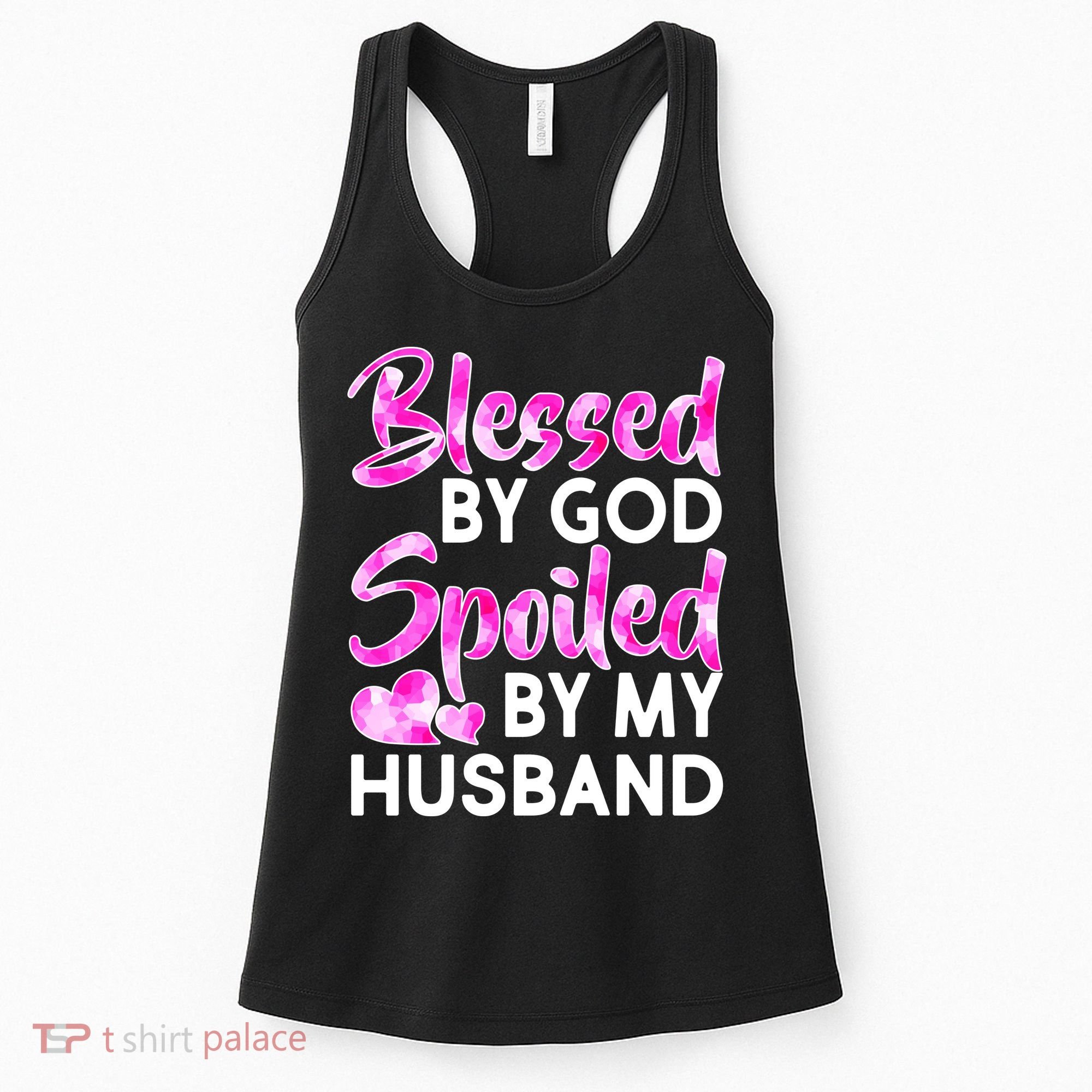 Blessed By God Spoiled By Husband Women's Tank Top