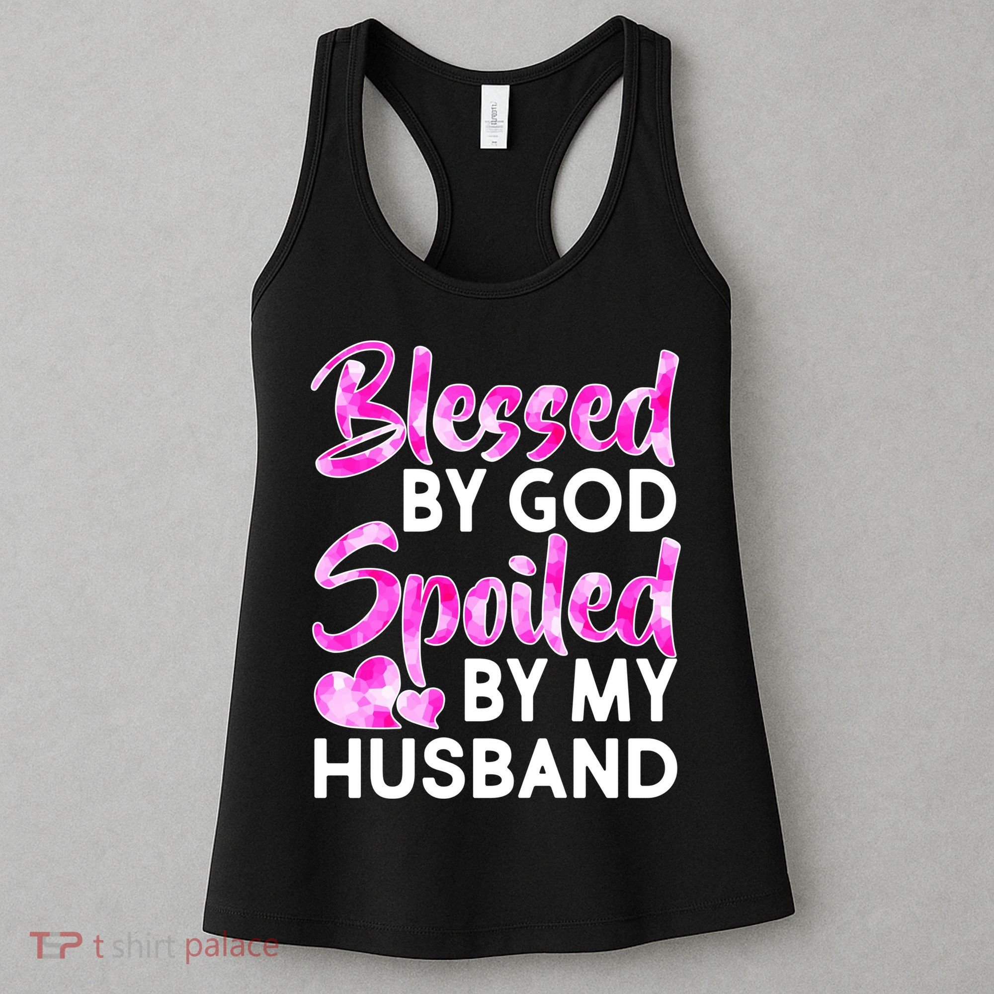 Blessed By God Spoiled By Husband Women's Tank Top
