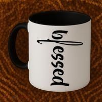 Blessed Cross Coffee Mug thumb 2