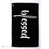 Blessed Cross Golf Towel thumb 0