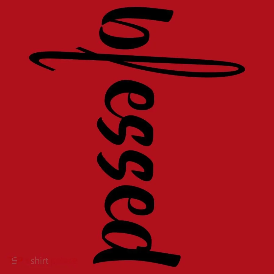Blessed Cross Christmas Stocking