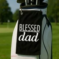 Blessed Dad Golf Towel thumb 2