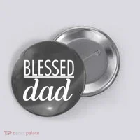 Blessed Dad Button thumb 0