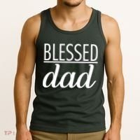 Blessed Dad Tank Top thumb 3