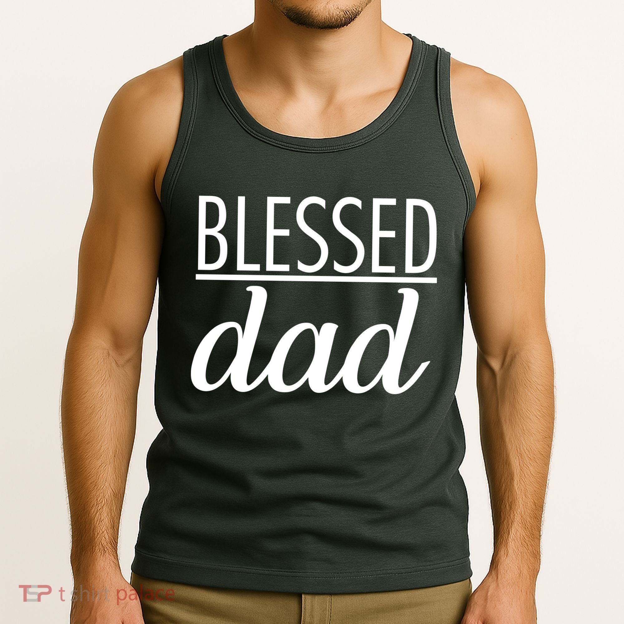 Blessed Dad Tank Top