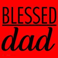 Blessed Dad Santa Hat thumb 1